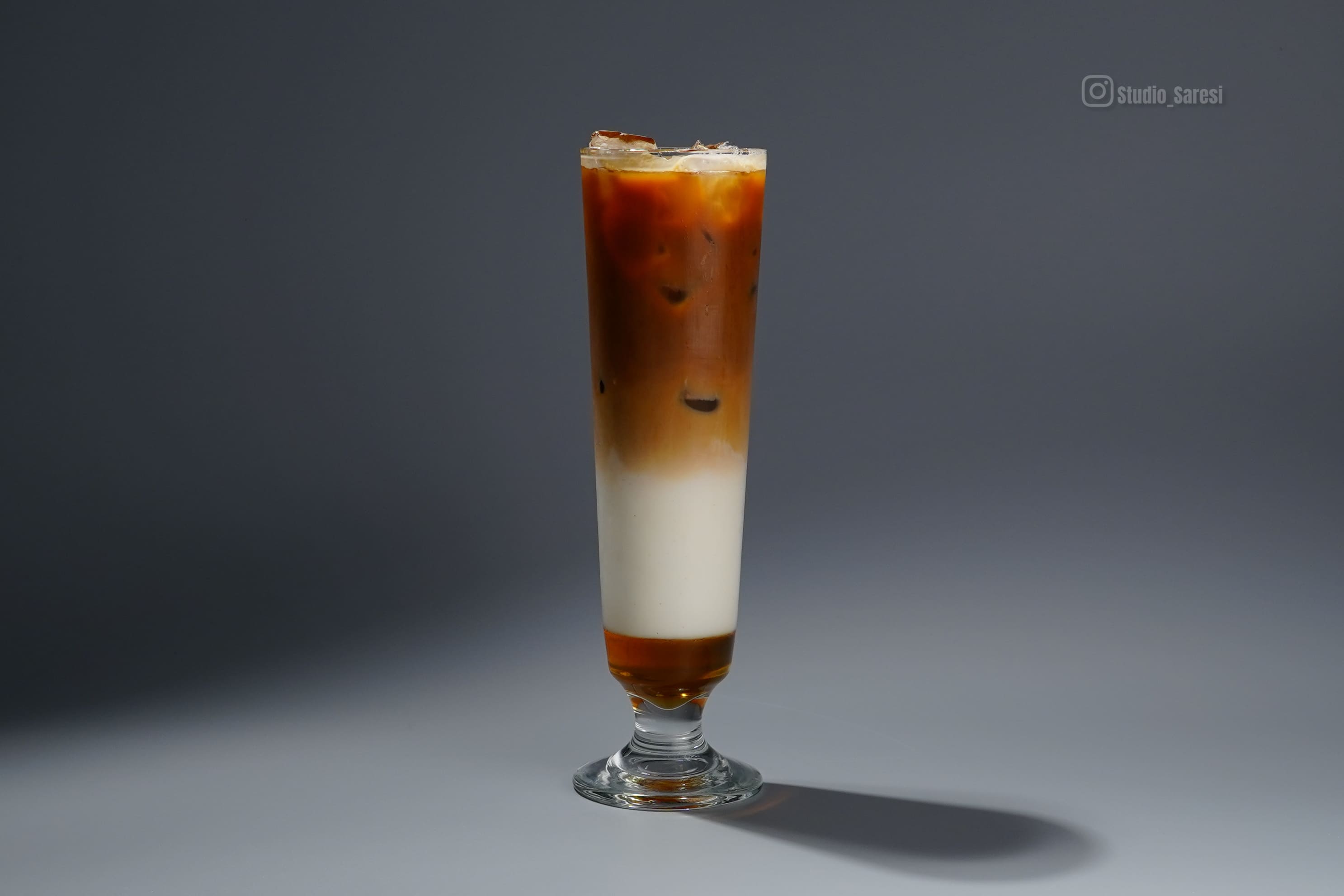 Iced Latte με Σιρόπι